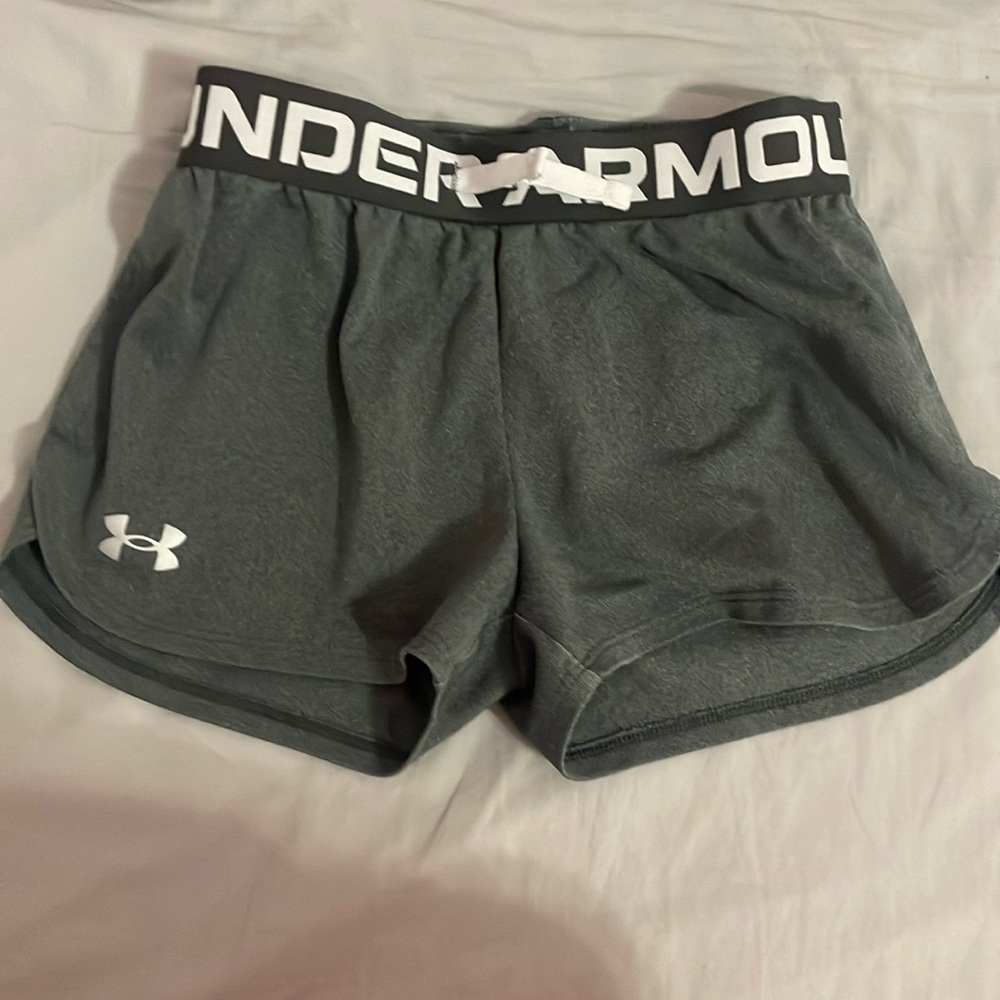 Grey Under Armour kids shorts
